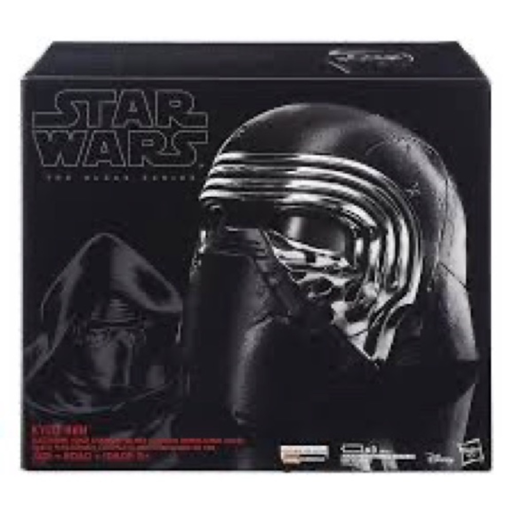 Kylo Ren The Black Series Helmet New Out Of Box Displayed Only ! MINT CONDITION
